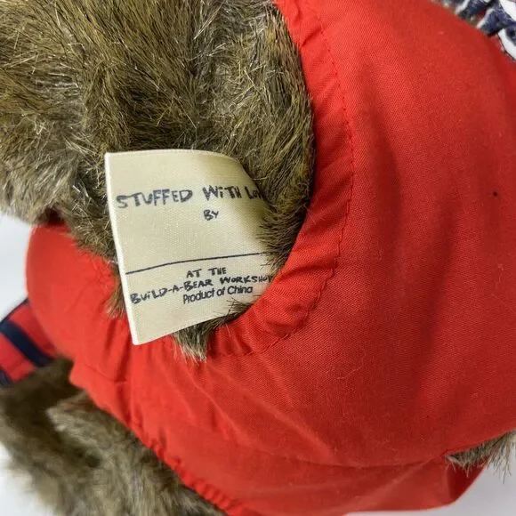 Build-A-Bear Chubby Cubby Vintage Plush‎ Teddy Pinafore Dress Shoes Has Orig Tag - Picture 12 of 15